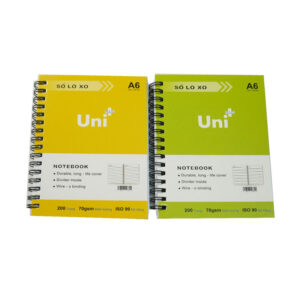 Sổ Tay Lò Xo A4/ A5/ A6/ A7 200 trang/ 100 trang - A6 (105 X 148 mm) 200 trang