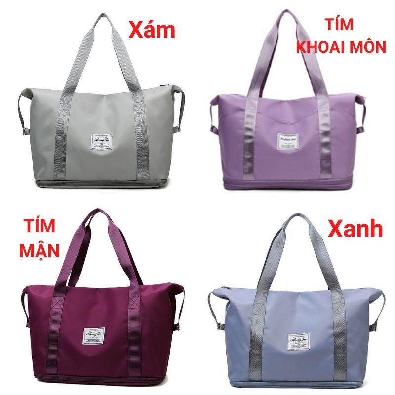 Túi xách du lịch cỡ lớn BATOSA túi du lịch nữ 2 tầng, gấp gọn đựng đồ mỹ phẩm | Shopee Việt Nam