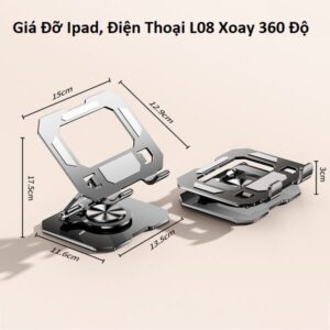 Giá Đỡ Ipad, Điện Thoại L08 Xoay 360 Độ