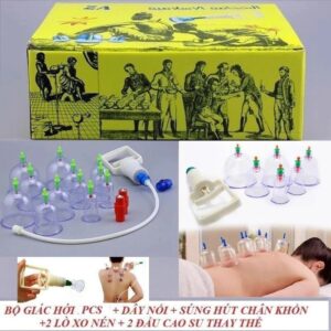Bộ Giác Hơi 12 Ly Không Dùng Lửa