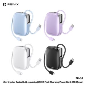 Pin Dự Phòng Sạc Nhanh 22.5w Remax FP-38 10.000mah Siêu Nhỏ Gọn