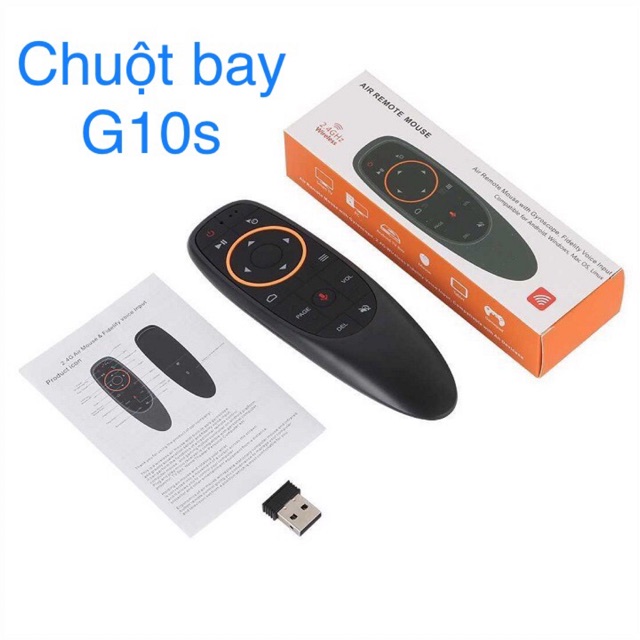 Điều khiển Chuột bay tìm kiếm giọng nói Air Mouse Remote Voice ...