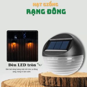 Đèn LED tròn năng lượng mặt trời (tròn)///DL///2