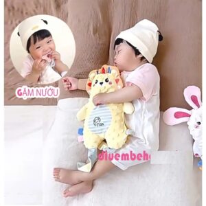 Gối ôm ngủ kèm gặm nướu cho bé dưới 2 tuổi