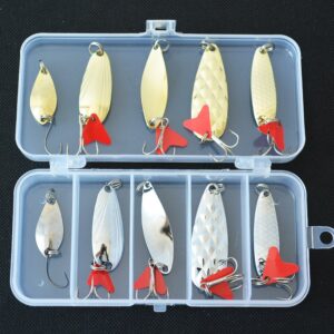 Bộ Mồi giả câu cá kèm hộp đựng 11 món///DL///5