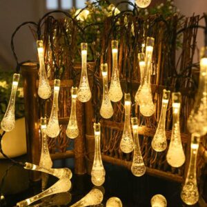 Dây đèn Led Giọt Nước Bọt Sáng Vàng