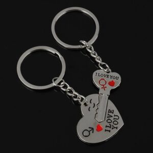 Móc Khóa Đôi Tình Yêu - Mở Cửa Trái Tim///DL