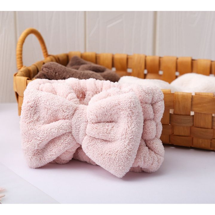 Băng đô hình nơ cài tóc nhiều màu dể thương