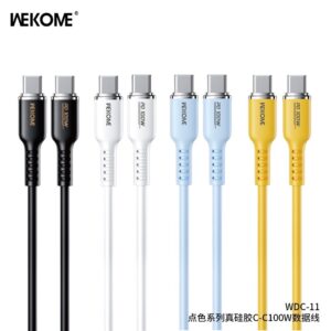 Cáp Sạc Nhanh 100W Wekome WDC-11 (2 Đầu Type-c)///DL