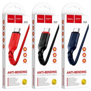 Cáp Sạc Nhanh 3A Hoco X59 USB Ra Type-c) Dài 2M///DL///2