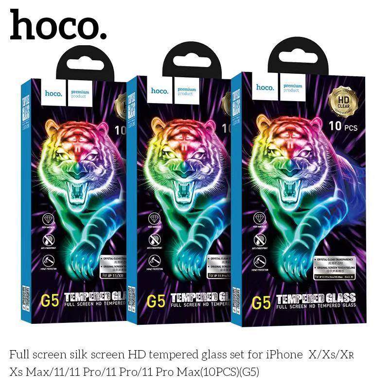 Kính cường lực tràn màn HD Hoco G5 Từ Iphone 78 đến iPhone 11 Pro Max Iphone 10c/hộp | Shopee Việt Nam