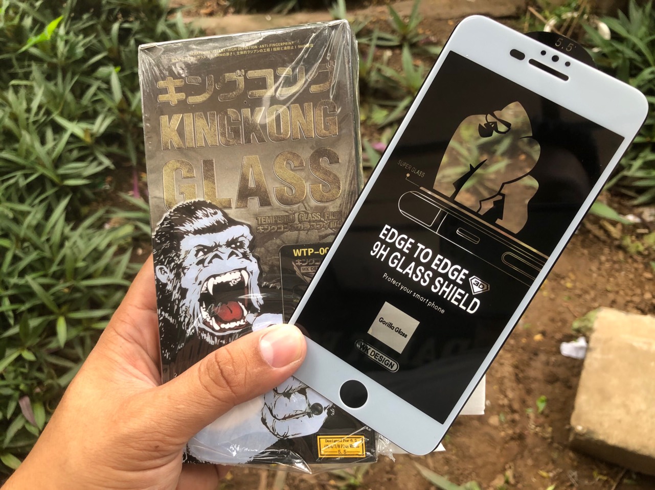 [SE7.9]Cường Lực Iphone Wekome Kingkong WTP 009 Full dòng Iphone