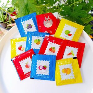 Set 5 khăn ướt vuông trái cây///DL///10