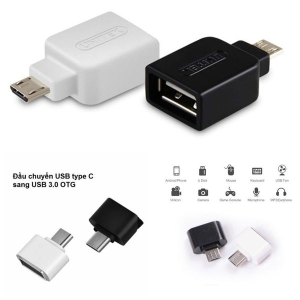 Jack chuyển OTG Samsung Micro 8600 ra cổng USB (Usb Mini OTG) [BH 1 tuần] xc23.dg2#1A1.5 | Phụ Kiện Tín Nhiệm