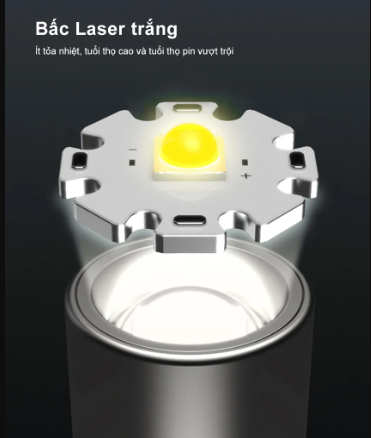 Đèn Pin LED COB 4 Chế Độ Sáng XST- 836