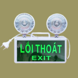 Đèn Thoát Hiểm Exit Ỏ Giữa