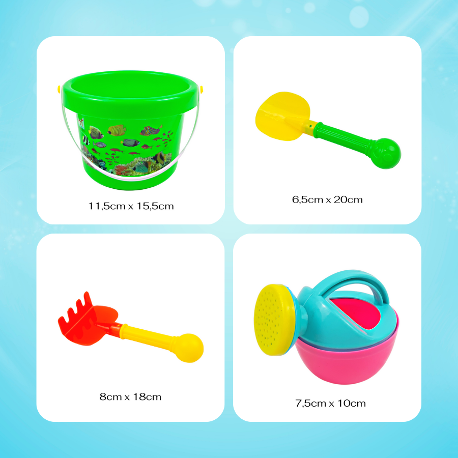 Đồ chơi xô đi biển HT904