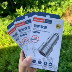 Cóc Sạc Nhanh 40W xe ô tô Kim Cương DP31///DL///13