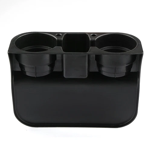 Universal Dual Car Seat Cup Holder Van Storage Drink Bottles Can Mug Mount Stand - Picture 6 of 9