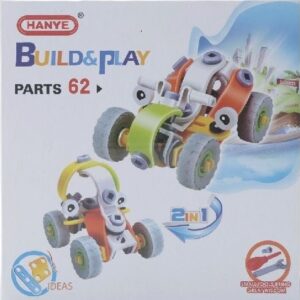 Bộ Lắp Ráp 2 Loại Xe YY Toys 62 Chi Tiết