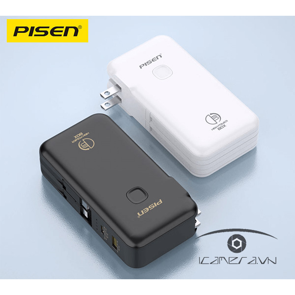 Pin sạc dự phòng PISEN QUICK TS-D312(GLB) High Power Box 22.5W