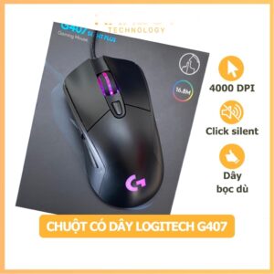Chuột Máy Tính Có Dây Logitech G407 (Hàng OEM)