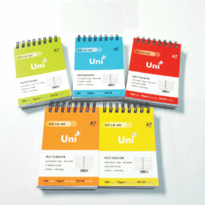 Sổ Tay Lò Xo A7 (8 x 10.5cm) 200 trang