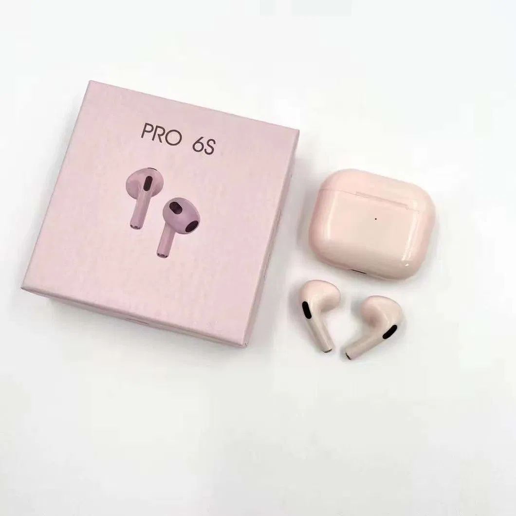PRO 6s New Arrival Tws Earbuds Ture Wireless bluetooth Headphones Stereo Auto Pairing Tws Earbuds Earphones