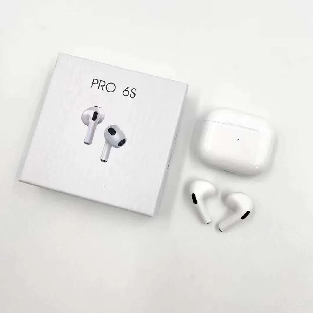 PRO 6s New Arrival Tws Earbuds Ture Wireless bluetooth Headphones Stereo Auto Pairing Tws Earbuds Earphones