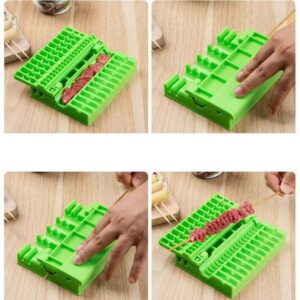 Dụng cụ xiên thịt nướng tiện dụng (bằng nhựa)///DL