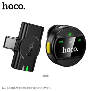 Micro Thu Âm Không Dây Live Stream L21C cổng Type-c