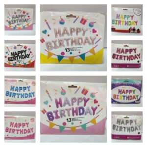 Bóng Chữ Happy Birthday HPBD Phao///DL///15