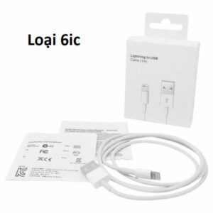 Cáp Sạc Iphone 6ic Full Hộp và Cáp Sạc IPhone Dây To (USB ra Lightning)
