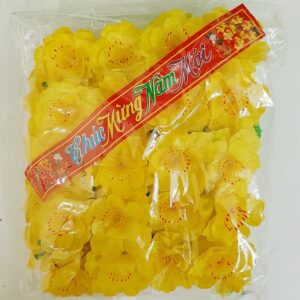 Bịch khoảng 40 Hoa Mai Giả Bằng Vải