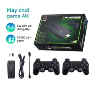 Máy chơi Game Video 15000 HD 4K M8 Đôi Không Dây 64G Hỗ trợ nhiều Mame / FC / GB / GBA / M