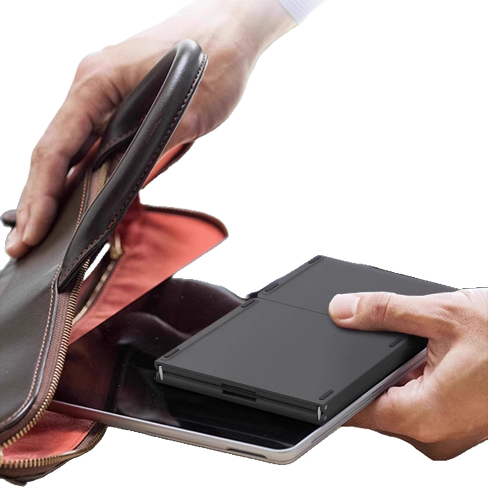 Bàn Phím Bluetooth Mini Gấp Gọn Tiện Lợi