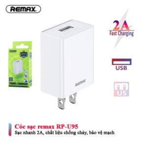 Cốc Sạc Nhanh 2A Remax U95