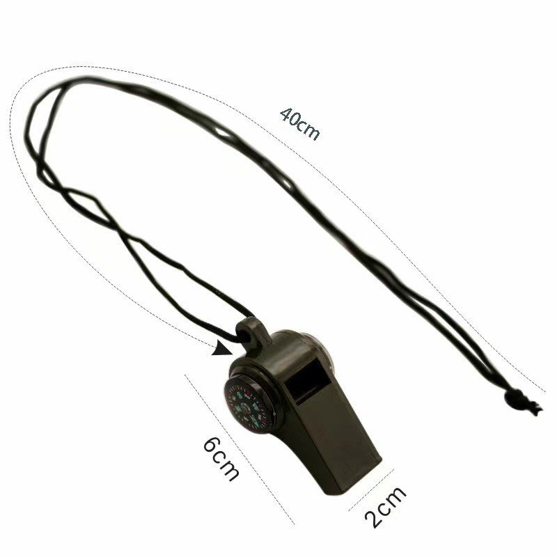 Còi Thổi Có Dây Đeo Tích Hợp La Bàn nhiệt kế còi cứu hộ còi thể thao bóng đá còi leo núi cắm trại - Lazada | Lazada.vn