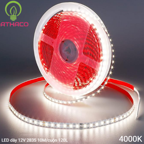 Đèn LED dây 12V 10m 2835 120L Siêu Sáng Ưu điểm nổi bật của đèn LED dây 12V 10m 2835