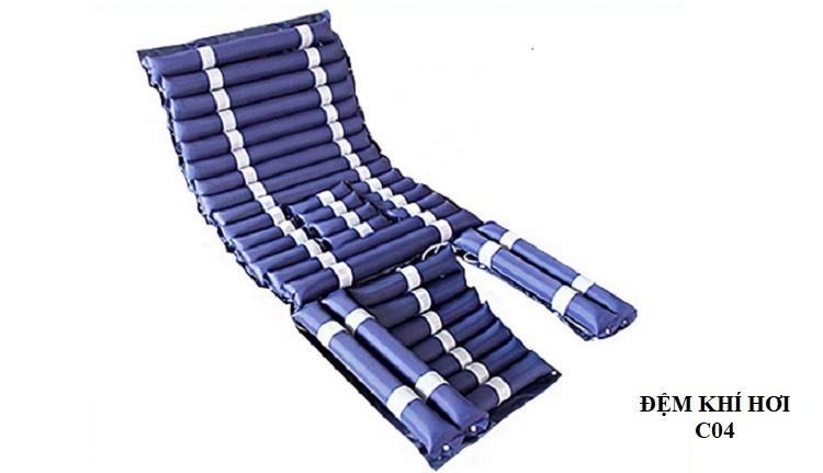 đệm khí hơi chống loét có lỗ bô vệ sinh [tg-l04]