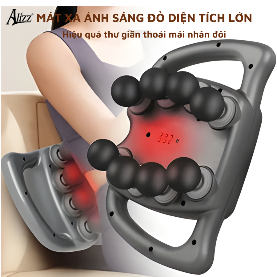 Máy massage toàn thân đa năng 8 đầu ALIZZ AL-14487