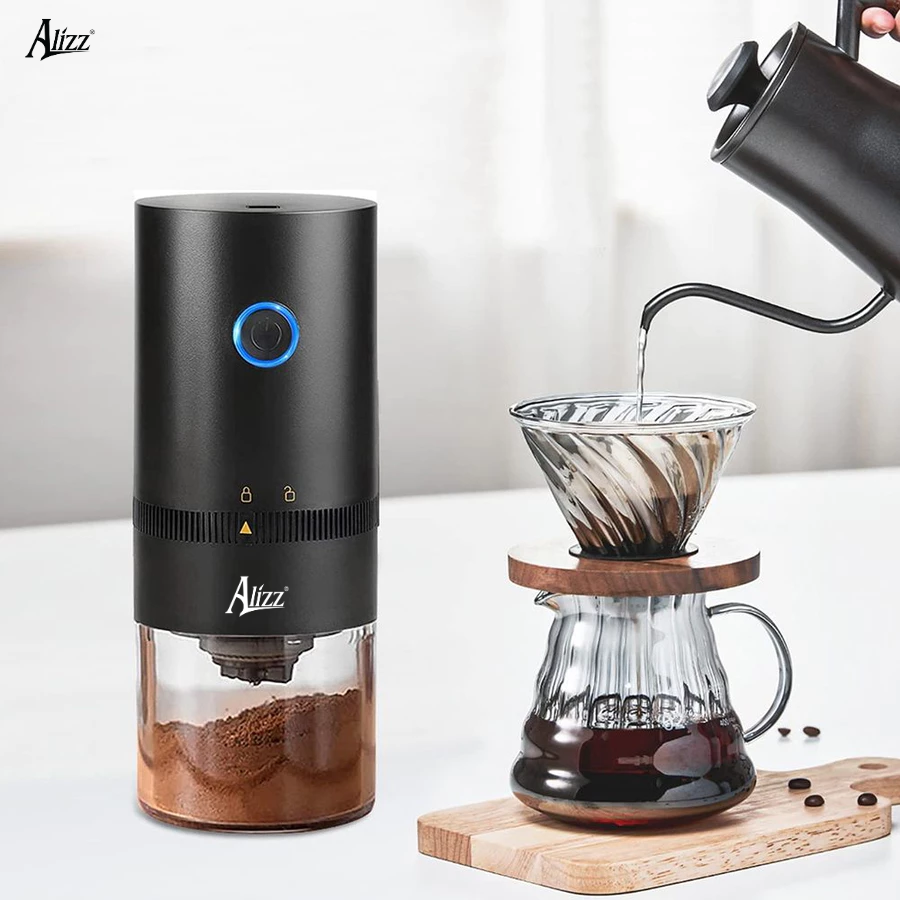 Máy xay hạt cà phê mini ALIZZ AL-14496