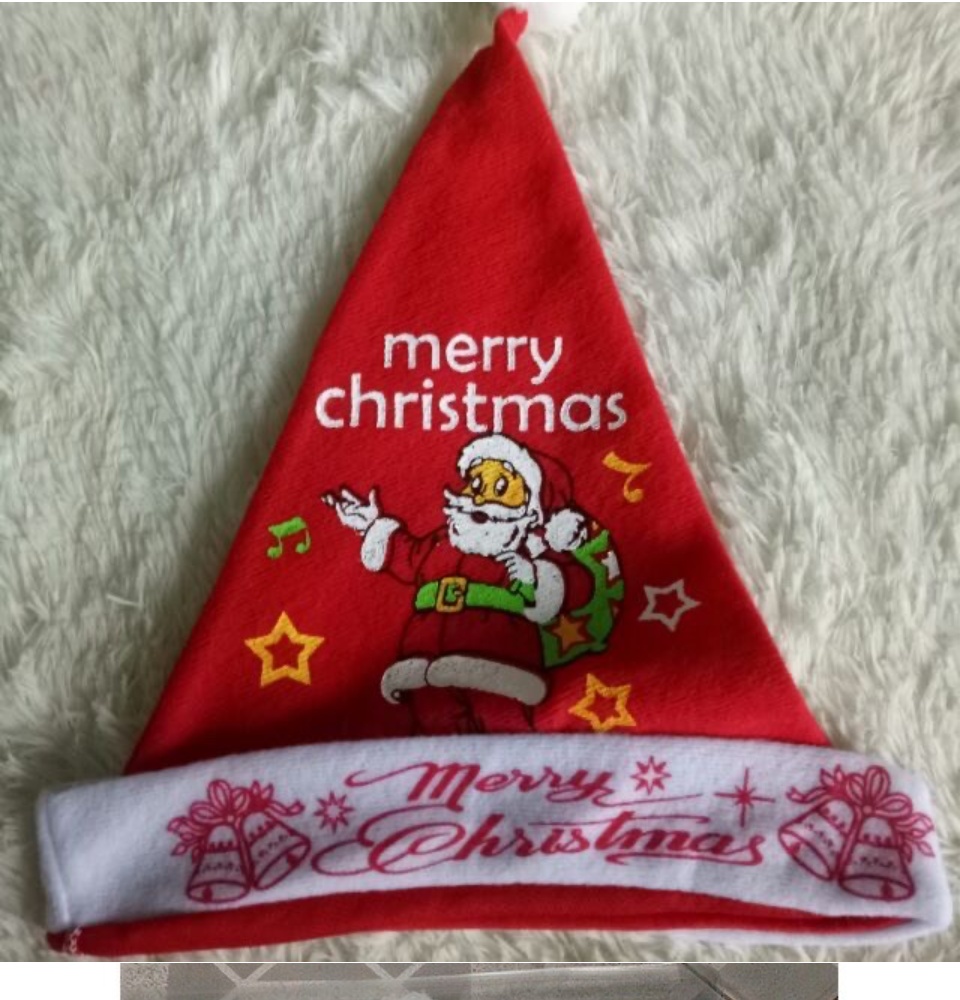 Mũ (nón) Ông Già Noel Bằng Vải Nỉ Mỏng Cho Trẻ Em | Lazada.vn