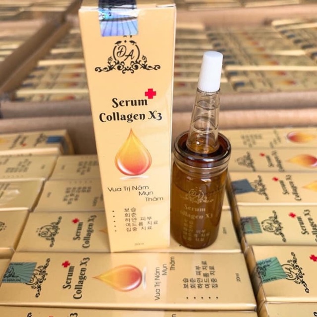 CHÍNH HÃNG] SERUM COLLAGEN X3 CĂNG BÓNG DA MỸ PHẨM ĐÔNG ANH | Shopee Việt  Nam