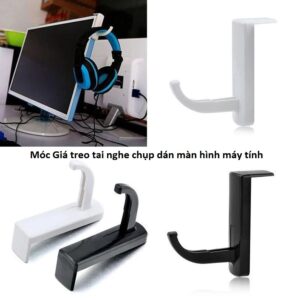 Móc Giá treo tai nghe chụp dán màn hình máy tính