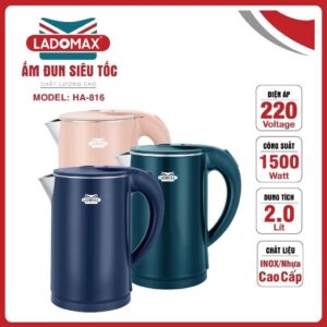 Ấm Siêu Tốc LADOMAX HA-816