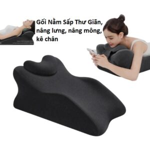 Gối Nằm Sấp Thư Giãn, nâng lưng, nâng mông, kê chân