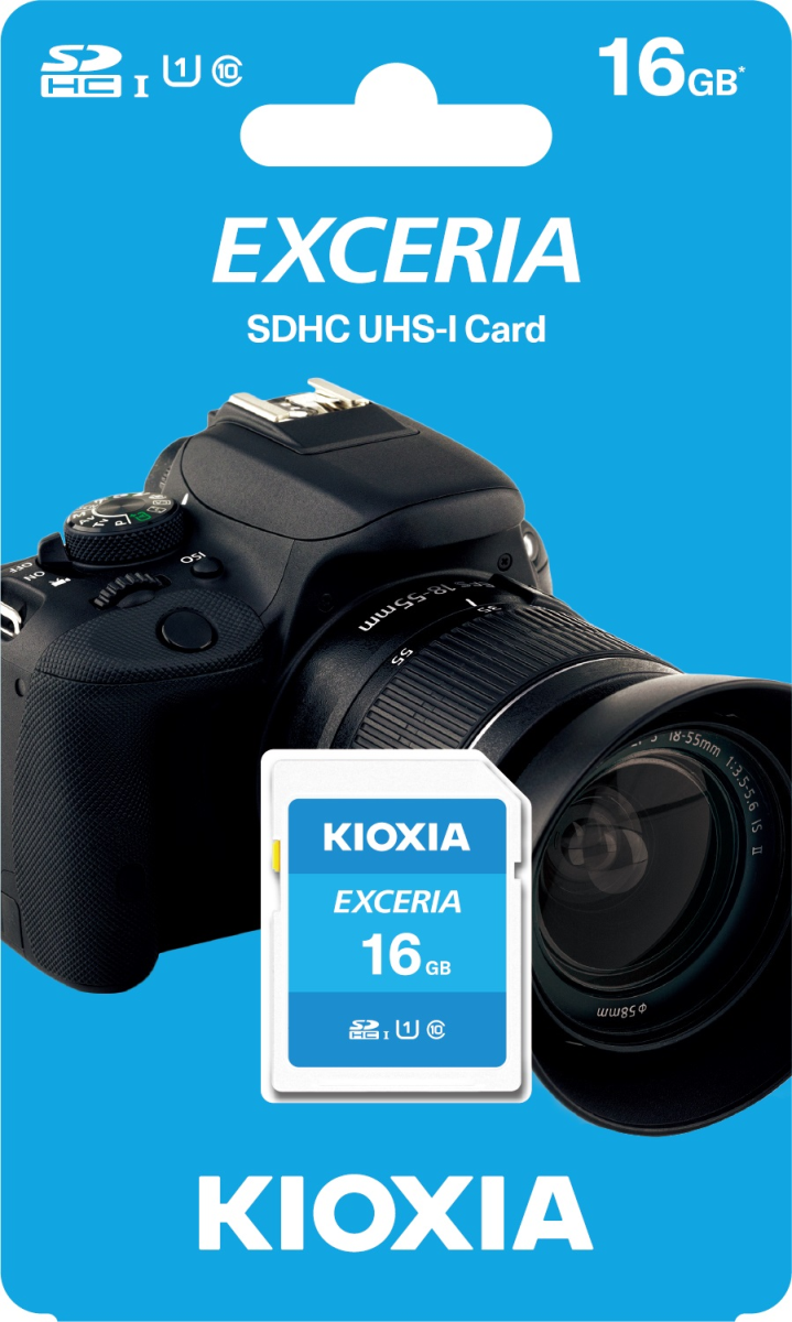Thẻ nhớ SDHC UHS-I EXCERIA KIOXIA 16GB chính hãng, giá tốt