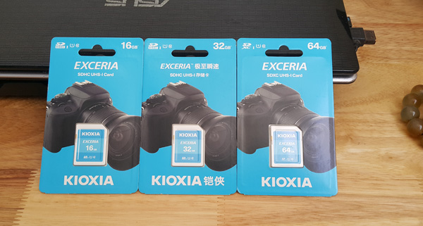 Thẻ Nhớ SDHC KIOXIA EXCERIA 32Gb class 10 100Mb/s