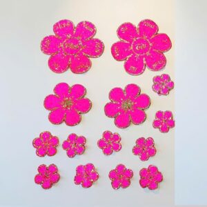 Set 14 hoa đào xốp